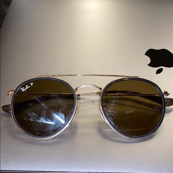 Ray ban round double bridge with case - Picture 2 of 4
